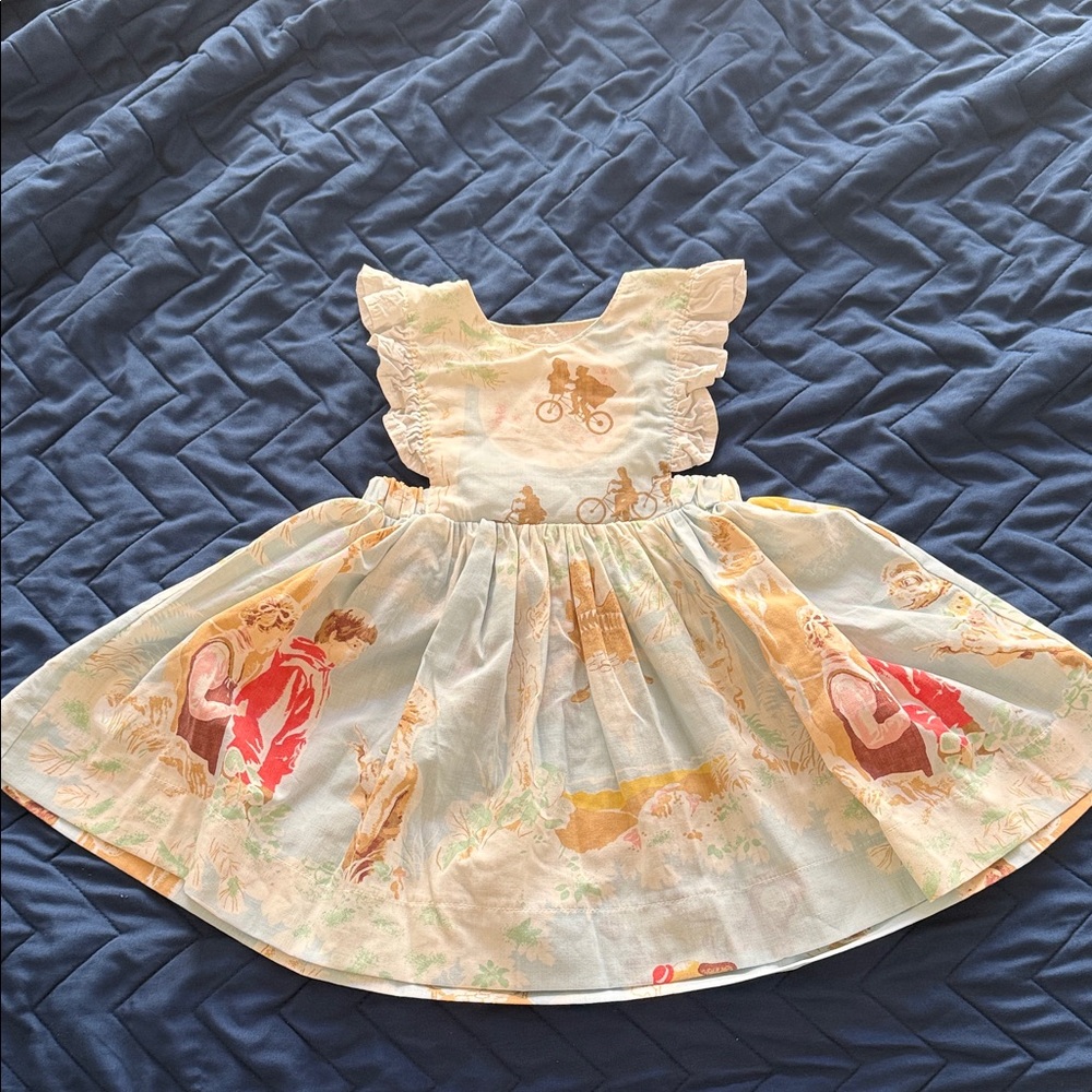 Vintage dress made from ET sheets